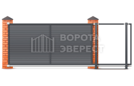 Откатные ворота 10 м 10000×2200 ВЭ-5936