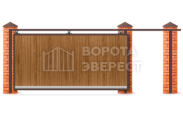 Ворота откатные механические 8 метров 8000×2900 ВЭ-5847