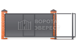 Откатные ворота 3000×2500 Ролтэк ВЭ-4793