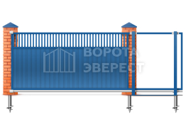 Откатные ворота Дорхан 3000×2000 ВЭ-4619