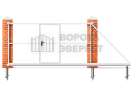 Откатные ворота каркас 2000×3000 ВЭ-5409