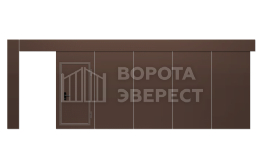 Промышленные ворота раздвижные 5000×3000 ВЭ-3297