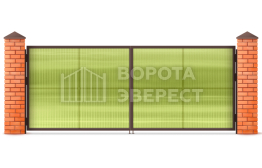 Распашные ворота под автоматику 3000×2000 ВЭ-2045