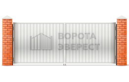 Ворота промышленные распашные сэндвич 1500×2000 ВЭ-2402