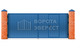 Распашные ворота Каме 1750×2750 ВЭ-1954