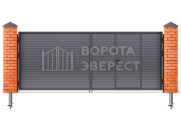 Распашные ворота 3000×1750 Came ВЭ-1956