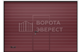 Подъемные секционные ворота для навеса 2250×3000 ВЭ-3648